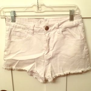 White shorts